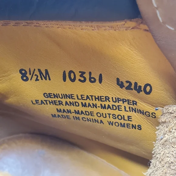 TIMBERLAND Waterville Nubuck Waterproof Ankle Boots Size 8.5 - Picture 9 of 9